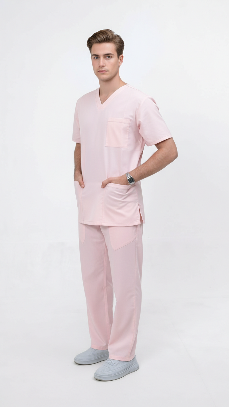 Unisex Half Sleeve Scrub Set – Comfort Fit