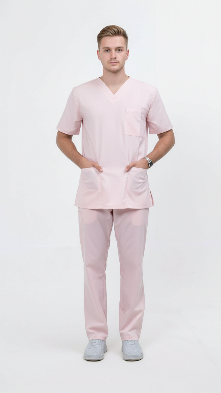 Unisex Half Sleeve Scrub Set – Comfort Fit