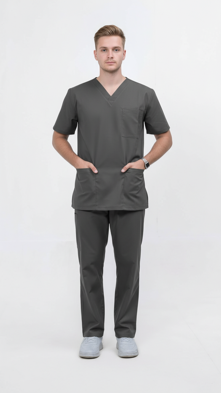 Unisex Half Sleeve Scrub Set – Comfort Fit