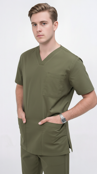 Unisex Half Sleeve Scrub Set – Comfort Fit