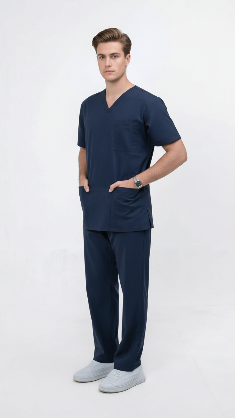 Unisex Half Sleeve Scrub Set – Comfort Fit
