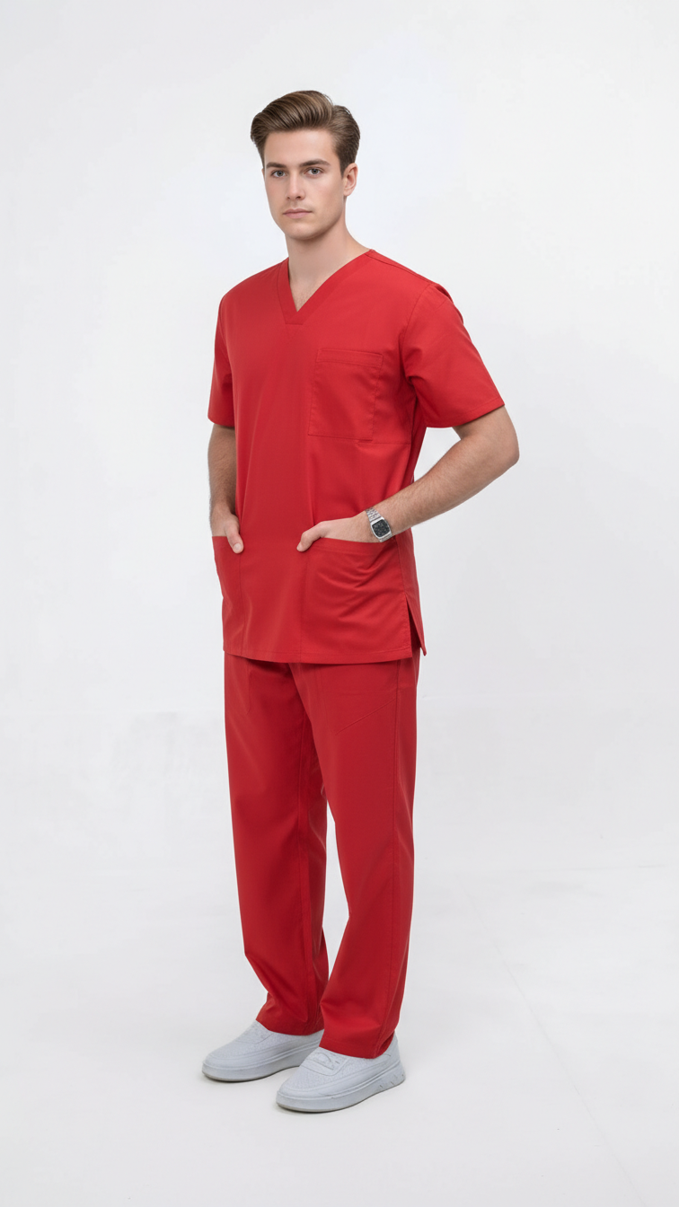 Unisex Half Sleeve Scrub Set – Comfort Fit