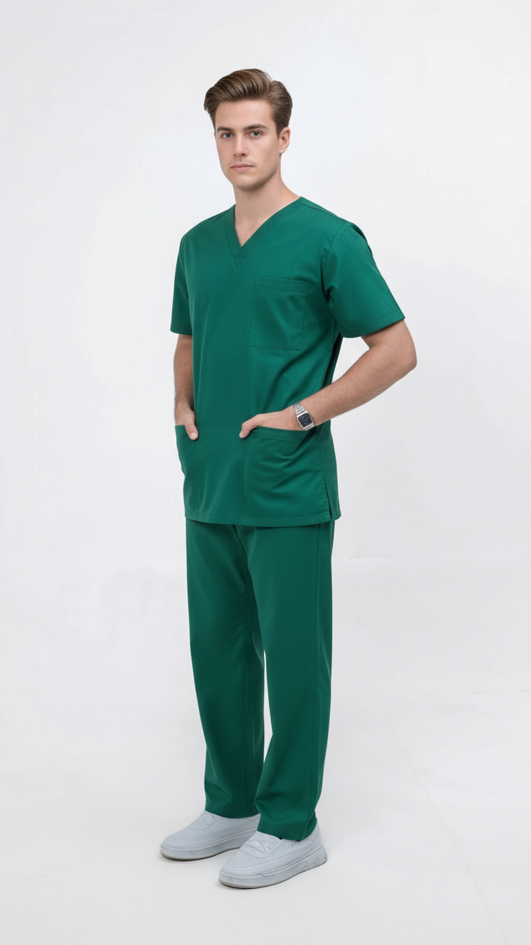 Unisex Half Sleeve Scrub Set – Comfort Fit
