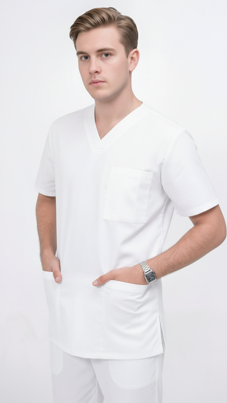 Unisex Half Sleeve Scrub Set – Comfort Fit