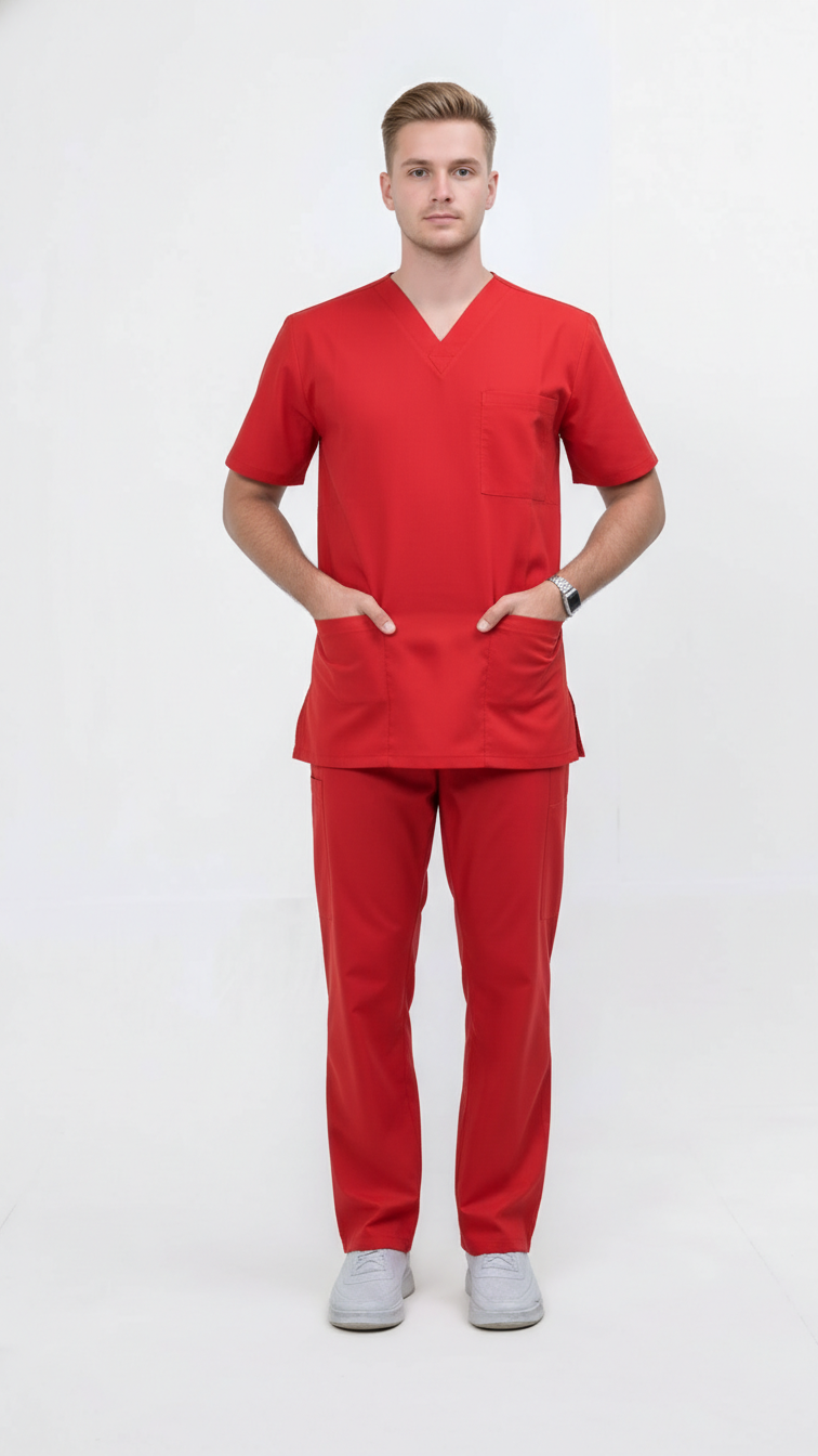 Unisex Half Sleeve Scrub Set – Comfort Fit
