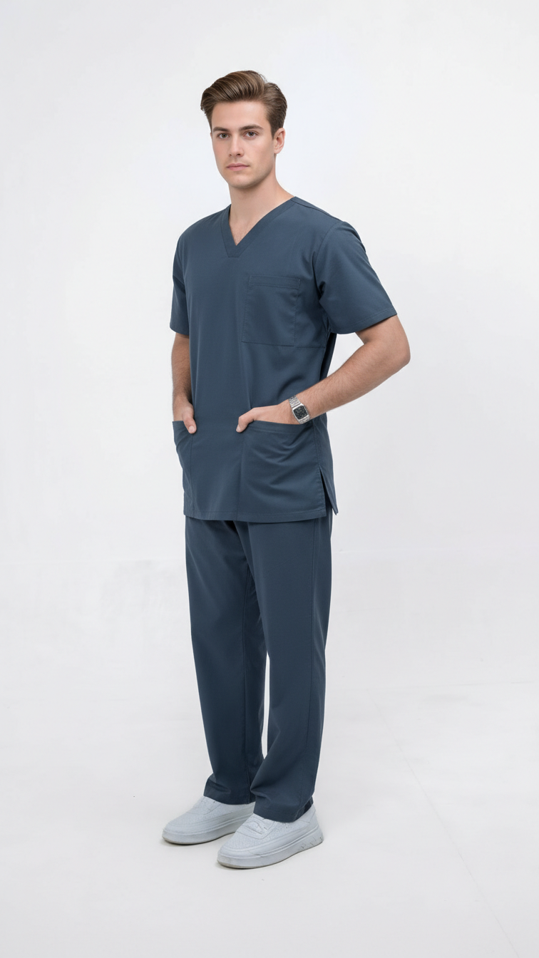 Unisex Half Sleeve Scrub Set – Comfort Fit