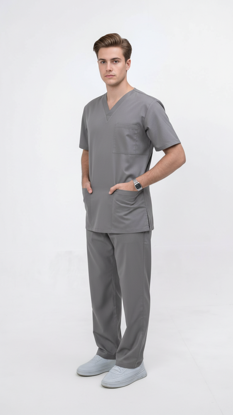 Unisex Half Sleeve Scrub Set – Comfort Fit