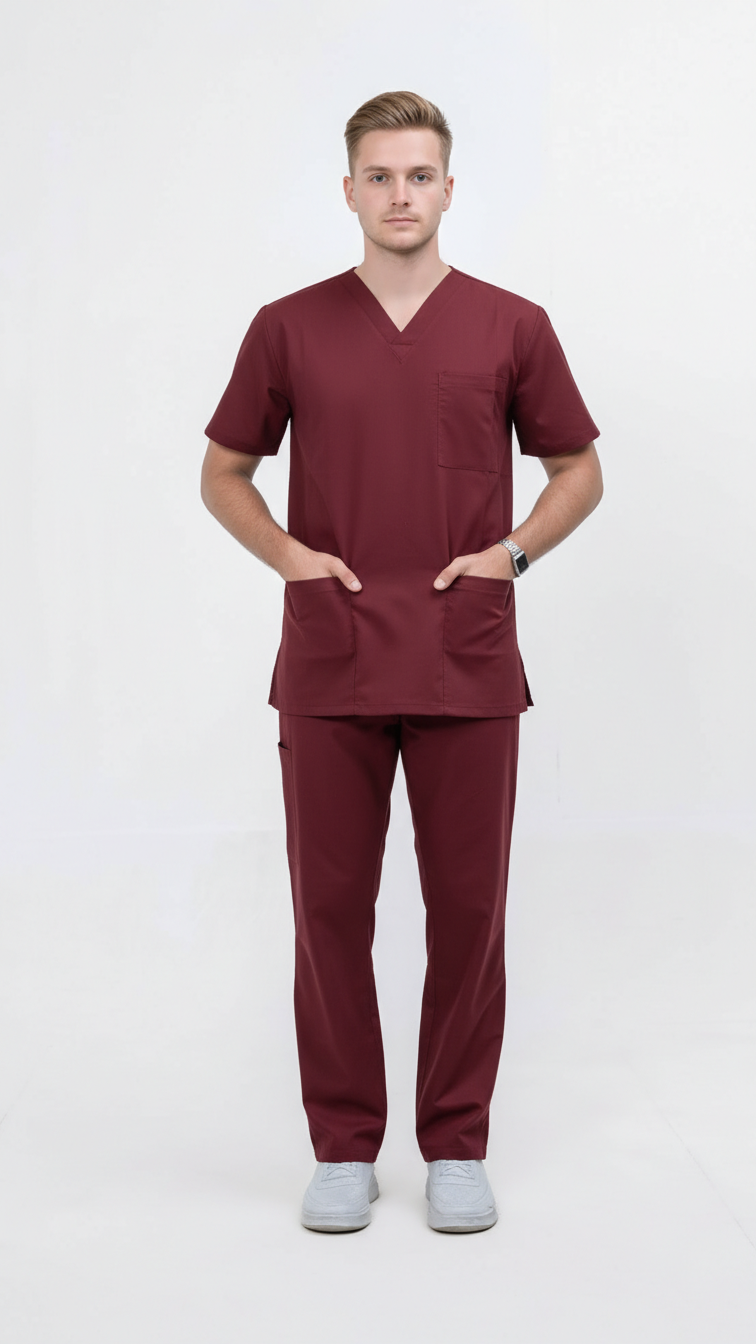Unisex Half Sleeve Scrub Set – Comfort Fit