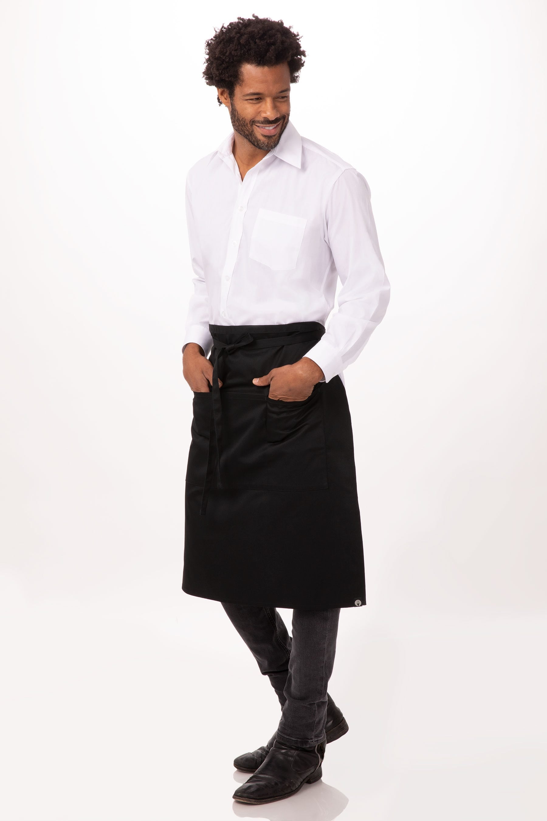 black-apron-with-pockets​