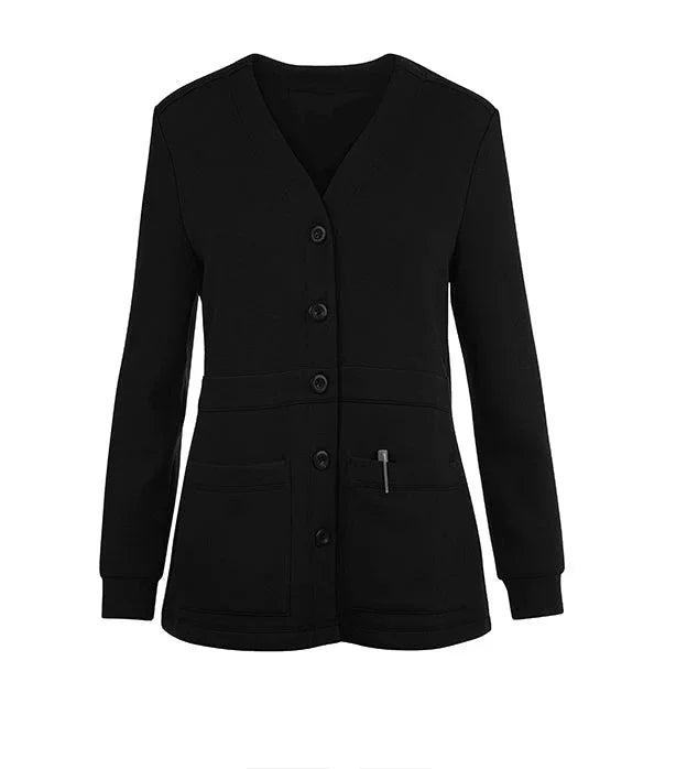 black-scrub-jacket