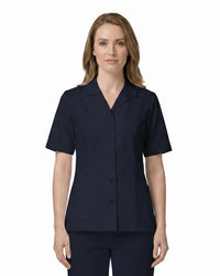 Women’s Lapel Collar Buttoned Top
