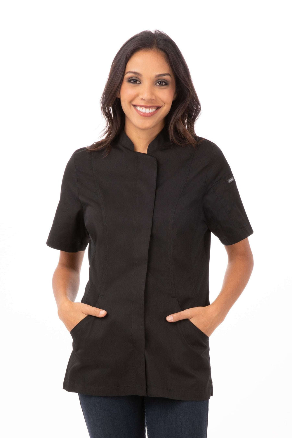 black-chef-jacket