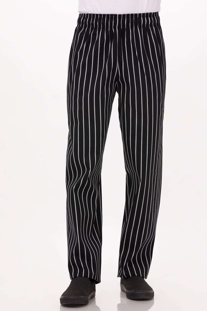 black & white-chefs-pant