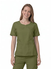Women’s Sweetheart Scrub Top