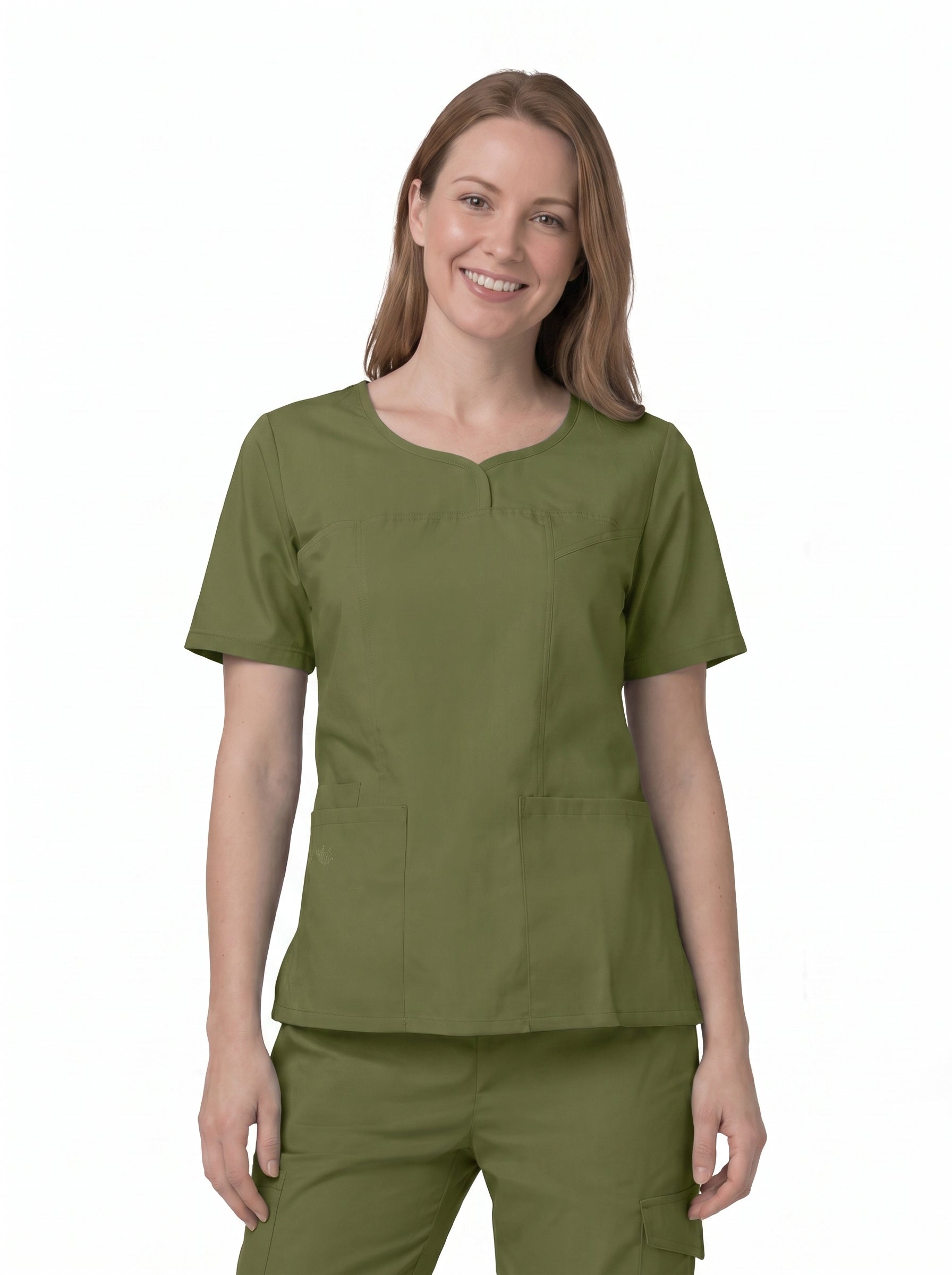 Women’s Sweetheart Scrub Top
