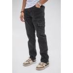 MEN'S DENIM WORKWEAR CARGO (BLACK)