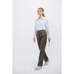WOMEN'S FORMAL DRESS BROWN CHECK PANT