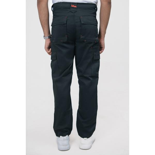 MEN'S WORKWEAR CARGO (BLACK & WHITE T-SHIRT)