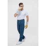 MEN'S DENIM WORKWEAR (BLUE JEANS & WHITE T-SHIRT)