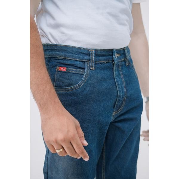 MEN'S DENIM WORKWEAR (BLUE JEANS & WHITE T-SHIRT)